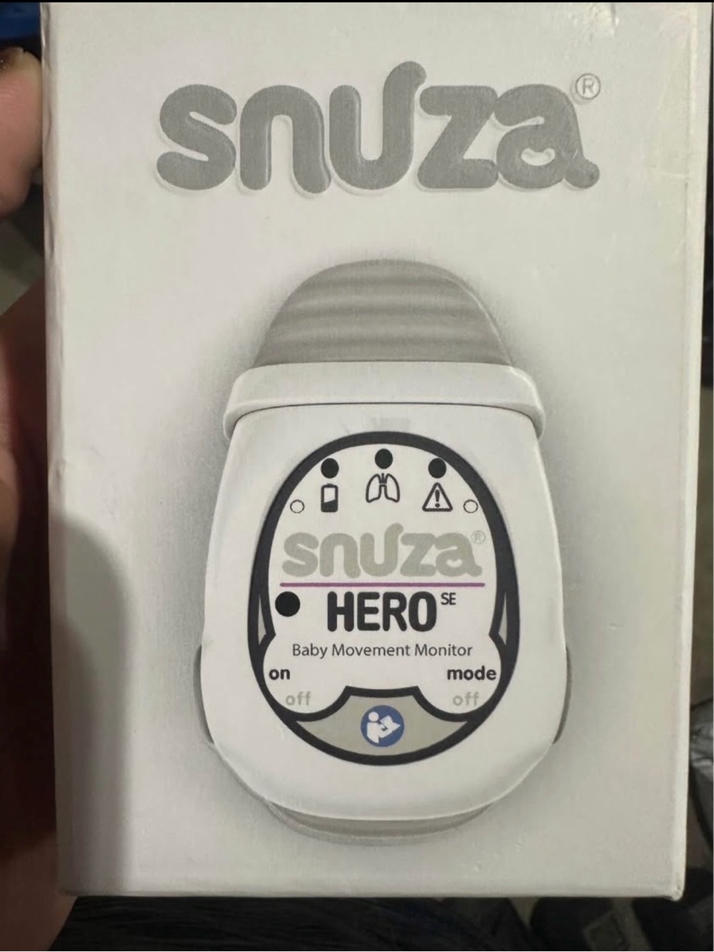 Snuza Hero SE White Baby Movement Monitor